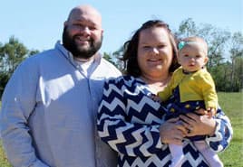 adoptive family Lauren and Justin