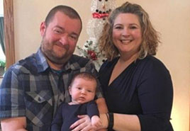 adoptive family Jackie and Blane