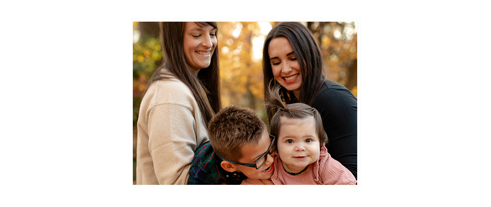 adoptive family Emily and Brooke