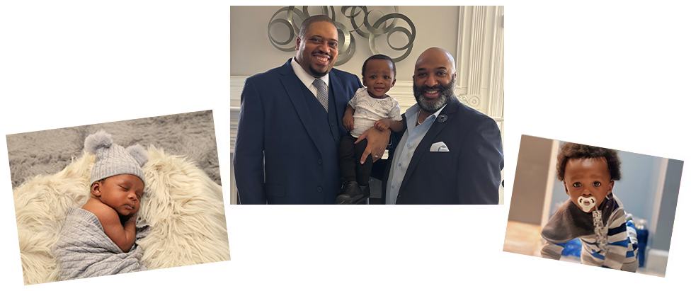 adoptive family Damion and Romell