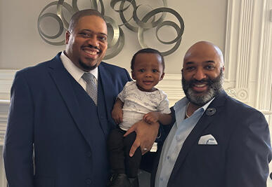 adoptive family Damion and Romell