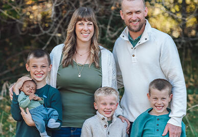 adoptive family Andrew and MaryKate