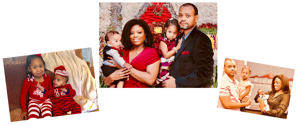 adoptive family April and Ron