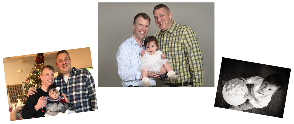 adoptive family Gordon and Adam