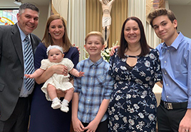adoptive family Dayna and Brad