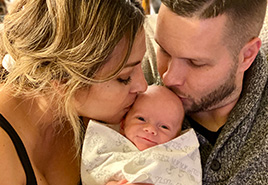 adoptive family Monica and Rob