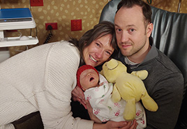 adoptive family Ginny and Justin