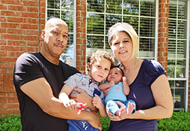 adoptive family Aaron and Ri-Anne