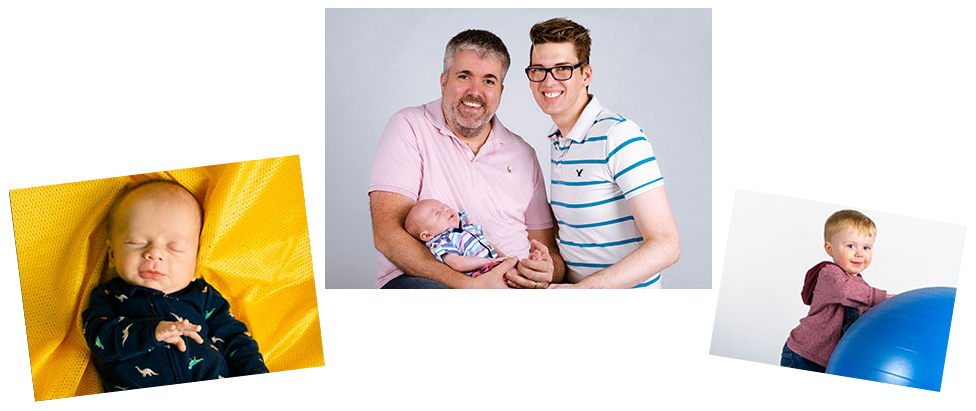 adoptive family Brian and Chris