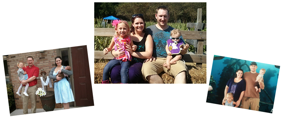 adoptive family Brad and Torie