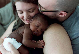 adoptive family Elisabeth and Silas