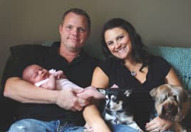 adoptive family Becky and James