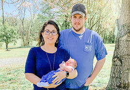 adoptive family Krystal and Adam