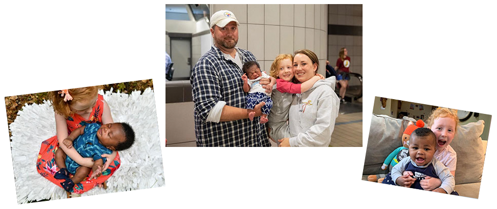 adoptive family Rheanna and Brad