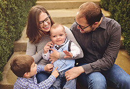 adoptive family Anna Mary and Matthew