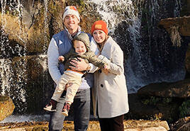 adoptive family Catherine and Robert