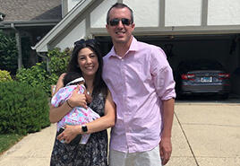 adoptive family Lindsay and Steve